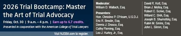 2026 Trial Bootcamp: Master the Art of Trial Advocacy (I156026) - 10/30/26