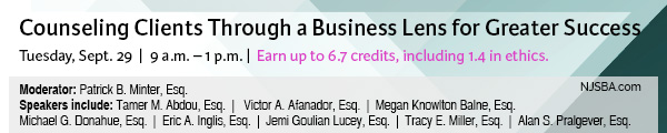 Counseling Clients Through a Business Lens for Greater Success (I501526) - 9/29/26